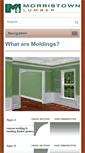 Mobile Screenshot of moldings.morristownlumber.com